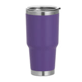 Vasos de acero inoxidable de doble pared con recubrimiento en polvo de 30 oz, con logotipo personalizado, ecológicos, para regalo, tazas de viaje con aislamiento.