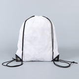 Bolsas con cordón de poliéster y nailon promocionales al por mayor, tienda y mochilas personalizadas con su logotipo