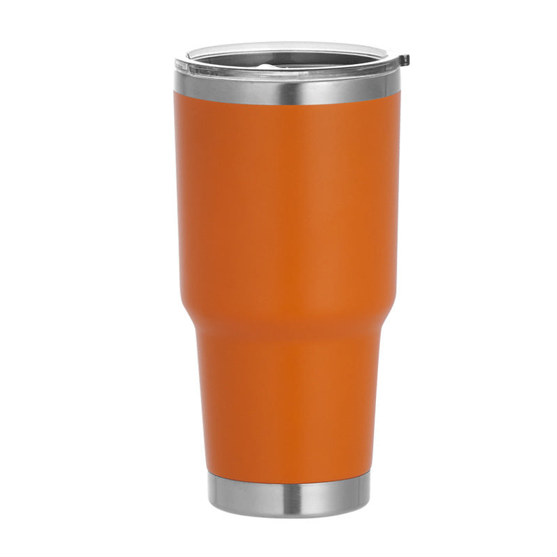 Vasos de acero inoxidable de doble pared con recubrimiento en polvo de 30 oz, con logotipo personalizado, ecológicos, para regalo, tazas de viaje con aislamiento.