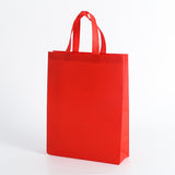 Bolsas de compras reutilizables y reciclables de tela no tejida para supermercado, promocionales, con logotipo impreso personalizado.