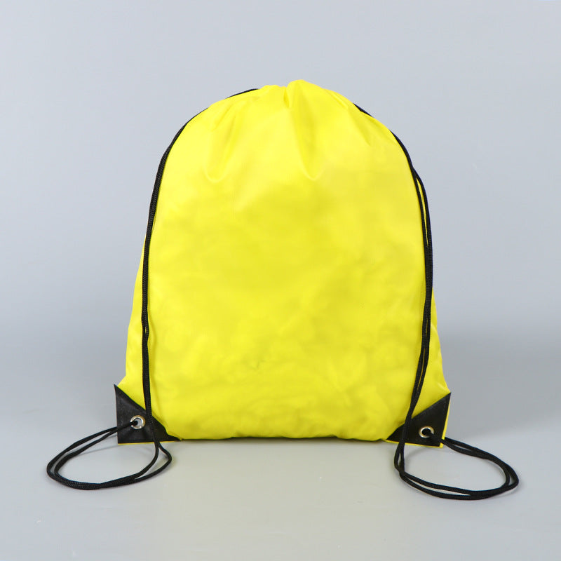 Bolsas con cordón de poliéster y nailon promocionales al por mayor, tienda y mochilas personalizadas con su logotipo