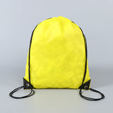 Bolsas con cordón de poliéster y nailon promocionales al por mayor, tienda y mochilas personalizadas con su logotipo