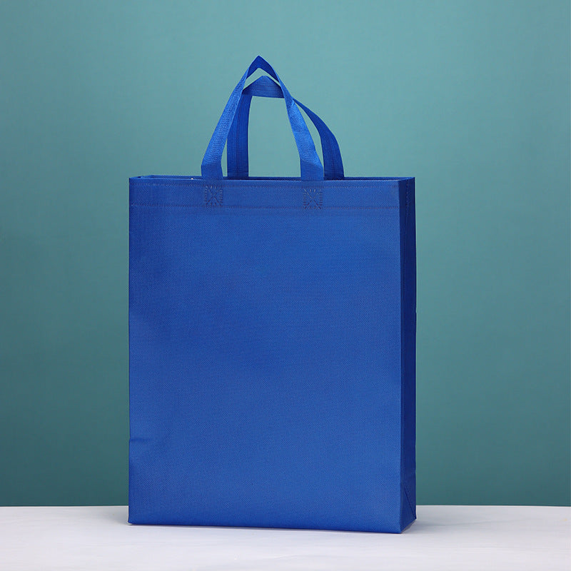 Custom Printed Laminated Non-Woven Shopping Bag, Heat-Sealed Reusable Tote Bag with Handles, Promotional & Retail Packaging Carry Bag