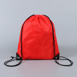 Bolsas con cordón de poliéster y nailon promocionales al por mayor, tienda y mochilas personalizadas con su logotipo