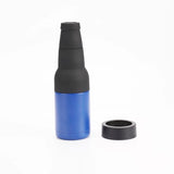 Enfriador de botellas 4 en 1, enfriador de latas de acero inoxidable, soporte personalizado para botellas de cerveza de barril, aislante con abridor de cerveza.