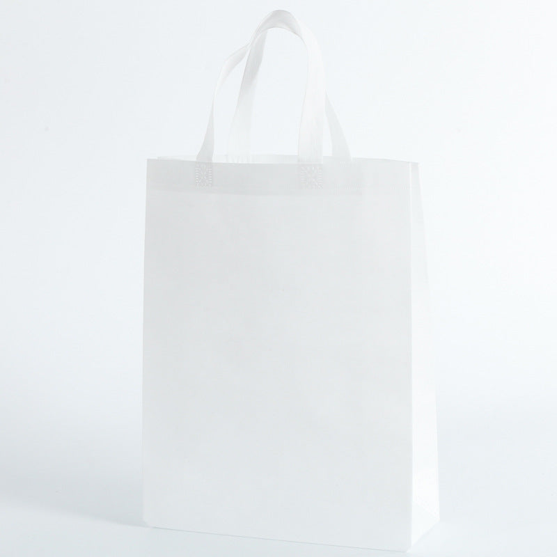 Bolsas de compras reutilizables y reciclables de tela no tejida para supermercado, promocionales, con logotipo impreso personalizado.
