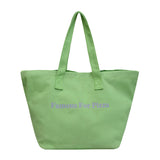 Bolso de Hombro para Mujer de Lona Estampado Personalizado de Gran Capacidad Color Caramelo