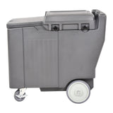 OEM 110L Insulated Mobile Ice Caddy – Holds Approx. 120 lb Ice, PP Plastic, Black, Restaurant & Hotel Use