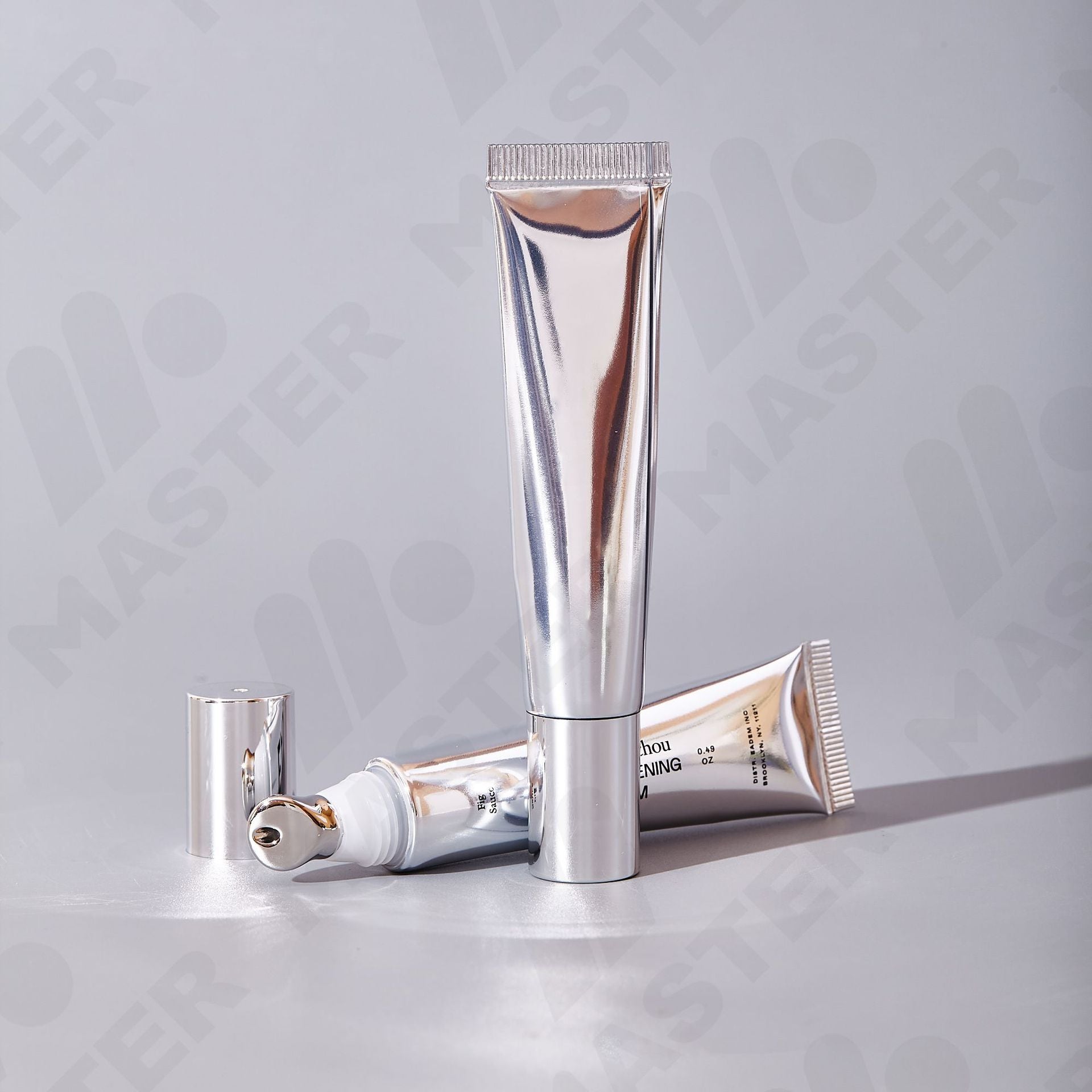 Custom 5–25g 5-Layer PE Cosmetic Soft Tube | Zinc Alloy Massage Applicator for Eye Cream & Lip Balm