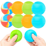 Pelota Antiestrés de Silicona Personalizada, Juguete Sensorial para Entrenar la Fuerza de Agarre y los Dedos, Pelota Antiestrés Suave para Apretar