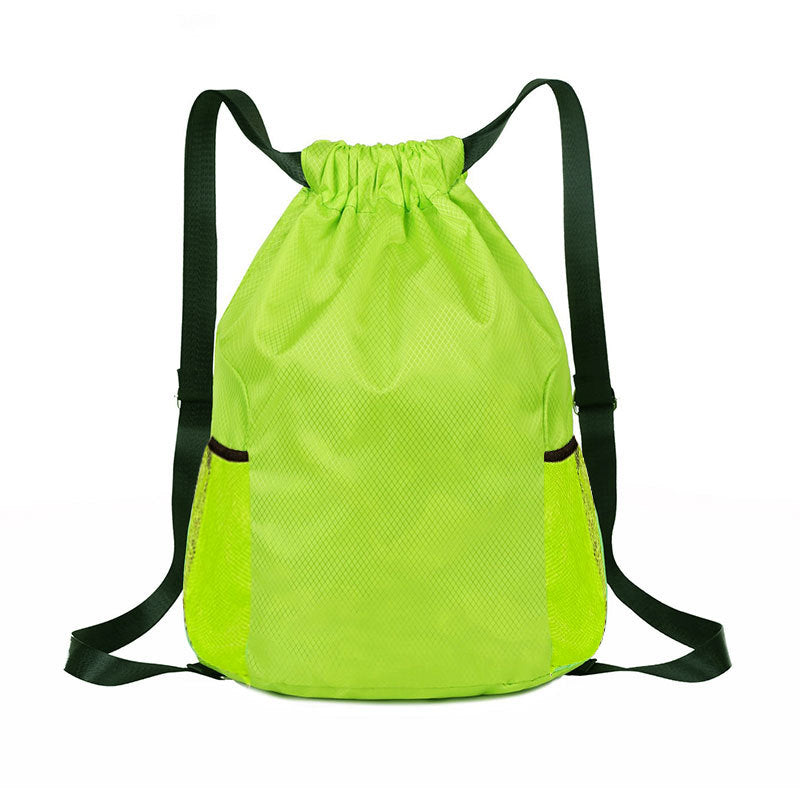 Mochila de deporte con cordón y logotipo personalizado – Bolsa de gimnasio de gran capacidad para entrenamiento