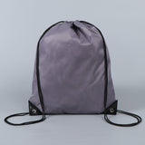 Bolsas con cordón de poliéster y nailon promocionales al por mayor, tienda y mochilas personalizadas con su logotipo