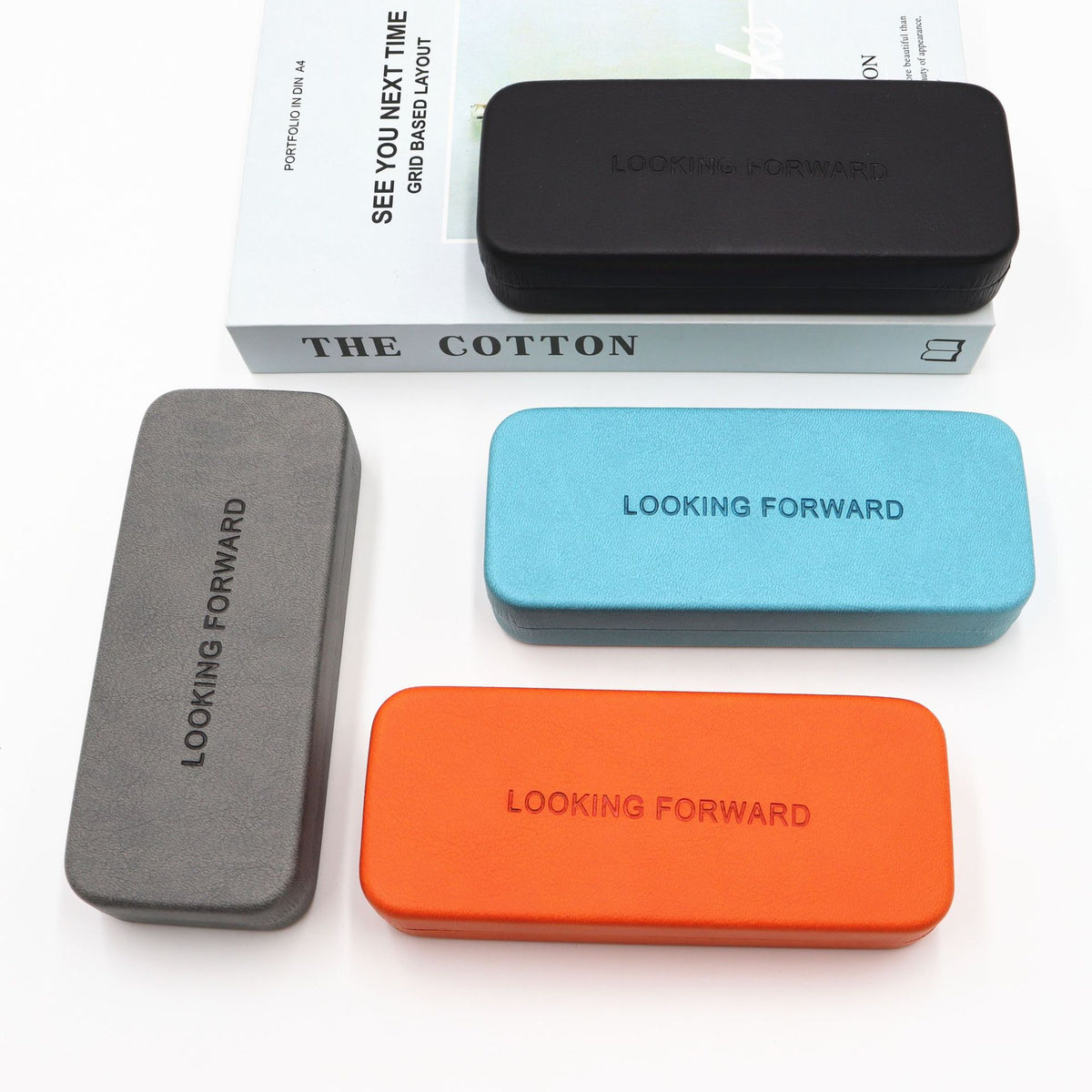 Custom Logo Eyeglass Case – Personalized Hard Glasses Case for Prescription & Optical Eyewear