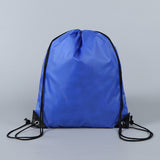 Bolsas con cordón de poliéster y nailon promocionales al por mayor, tienda y mochilas personalizadas con su logotipo