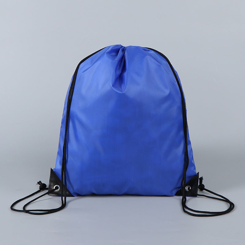 Bolsas con cordón de poliéster y nailon promocionales al por mayor, tienda y mochilas personalizadas con su logotipo