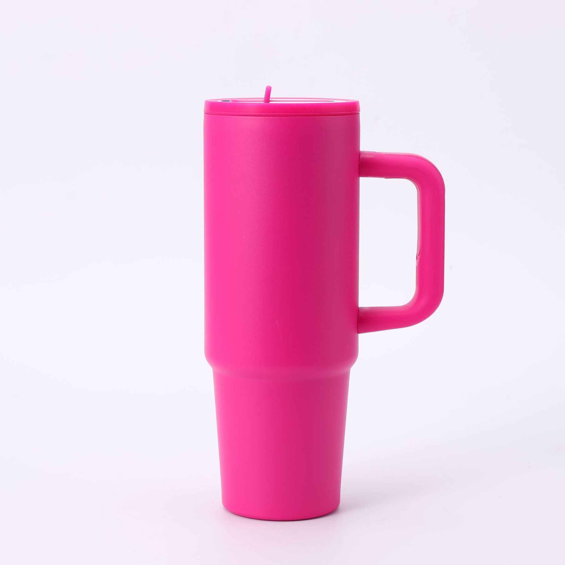 Vaso de 30 oz personalizado, de acero inoxidable de doble pared, con aislamiento al vacío y asa.