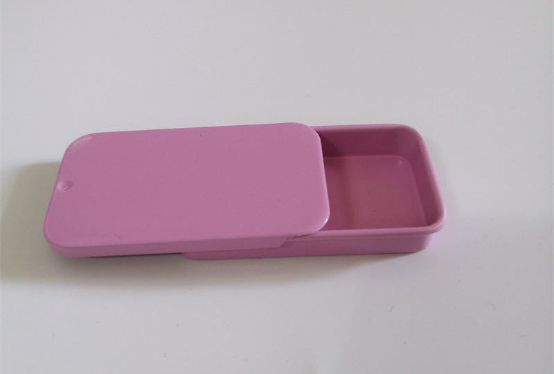 Caja de hojalata metálica deslizante personalizada para caramelos de menta, chicles y perfume sólido – Venta al por mayor