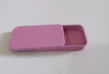 Caja de hojalata metálica deslizante personalizada para caramelos de menta, chicles y perfume sólido – Venta al por mayor