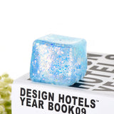 Squishy de cubitos de hielo creativo y personalizado, juguete sensorial de crecimiento lento para aliviar el estrés, juguete antiestrés blando