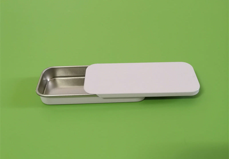 Caja de hojalata metálica deslizante personalizada para caramelos de menta, chicles y perfume sólido – Venta al por mayor