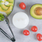 Botella de plástico transparente multiusos Sauce Tek de 12 oz (con punta de triple dispersión) - Caja de 6 unidades