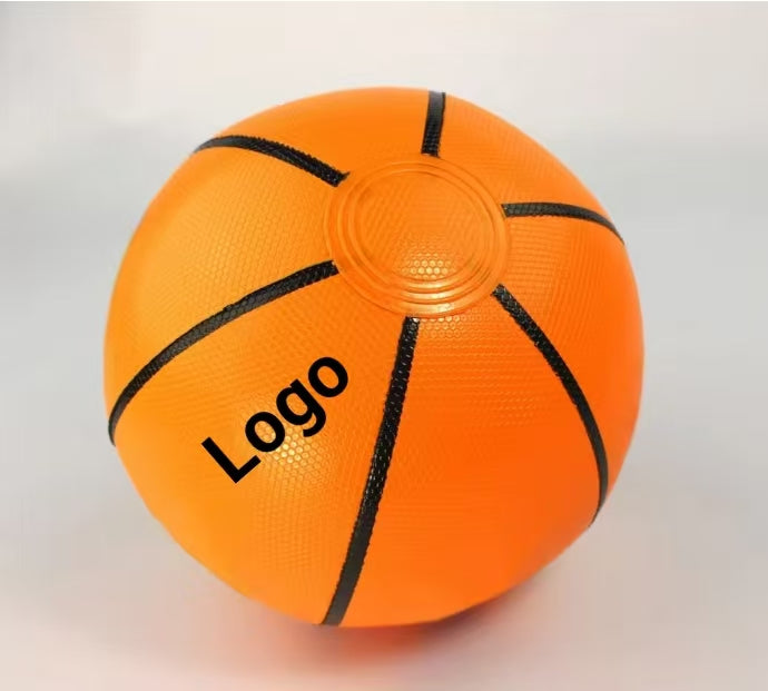 Custom logo PVC inflatable beach ball basketball