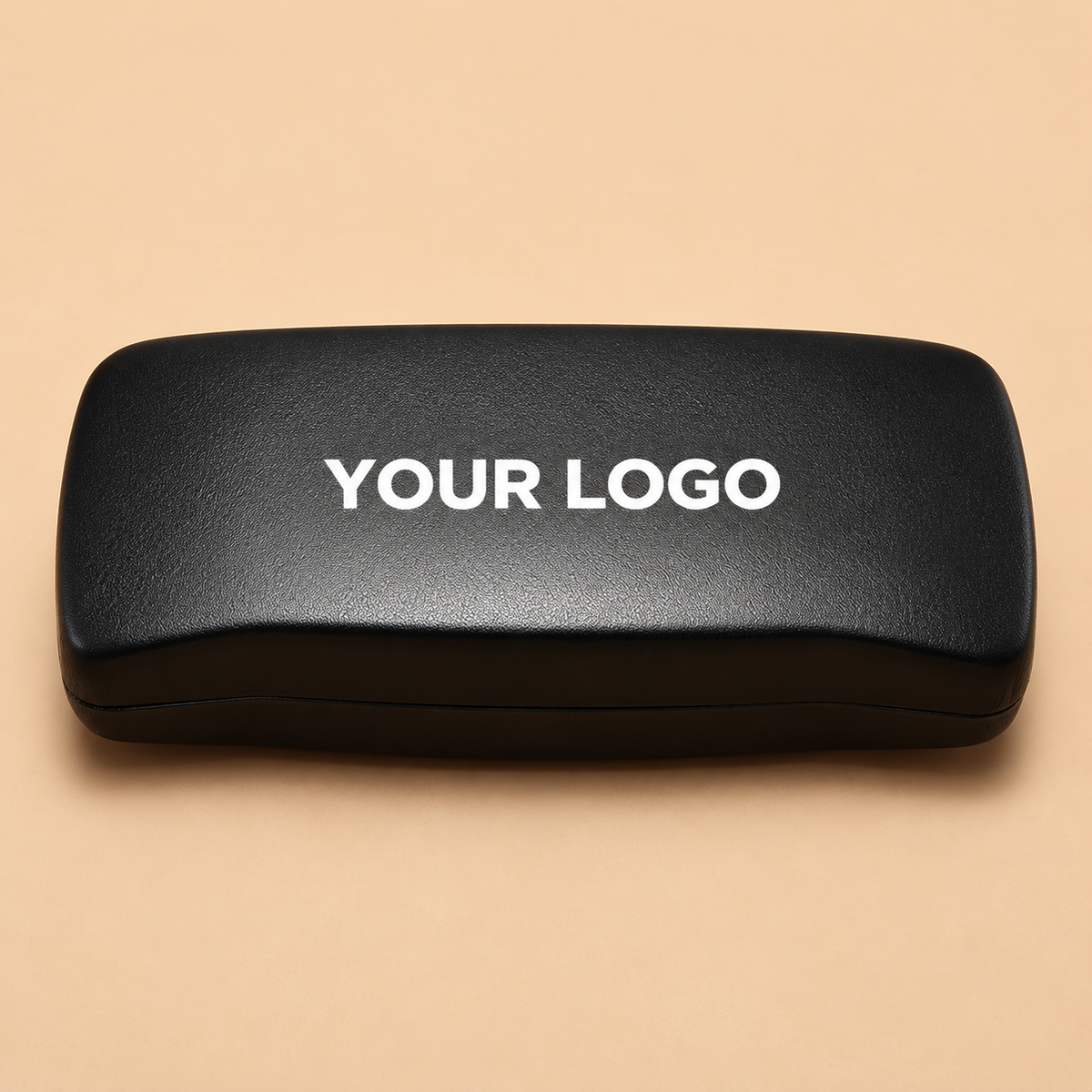 Custom Logo Eyeglass Case – Hard Shell Protective Glasses Case with Soft Interior