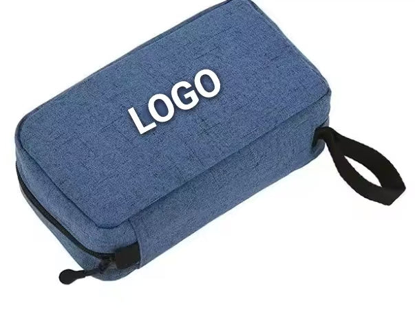 Bolsa de lavado colgante impermeable de nailon con logotipo personalizado, bolsas de cosméticos portátiles de viaje, conjuntos organizadores de viaje de gran capacidad