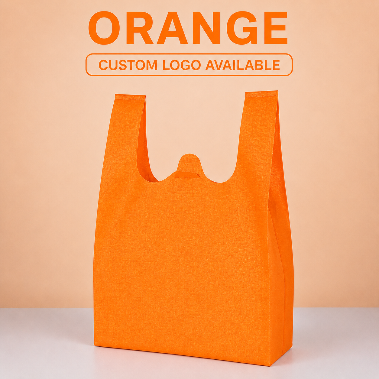 Custom Non-Wovent Bags with Logo – Reusable Shopping Bags for Grocery & Produce Stores
