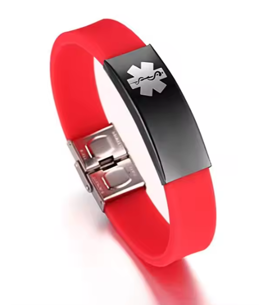 Custom Logo Personalized Waterproof Wristband Silicone Bracelet