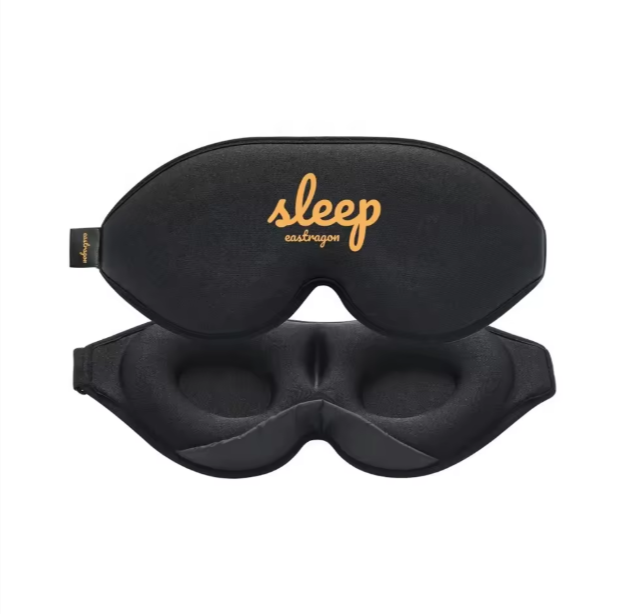 New Arrival 3D Contoured  Side Sleep Eye Mask custom personalization logo Memory Foam  Eye Mask For Corporate Gifts