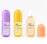 Custom Logo New Style Capsule Shape Travel Refillable 200ml Round Plastic Bottle with Lotion Pump