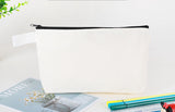 Bolsas de lona de viaje básicas personalizadas con cremallera y logotipo impreso
