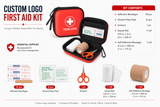 Custom First Aid Kit Solution – Logo Printing, Medical Supplies & Complete Assembly