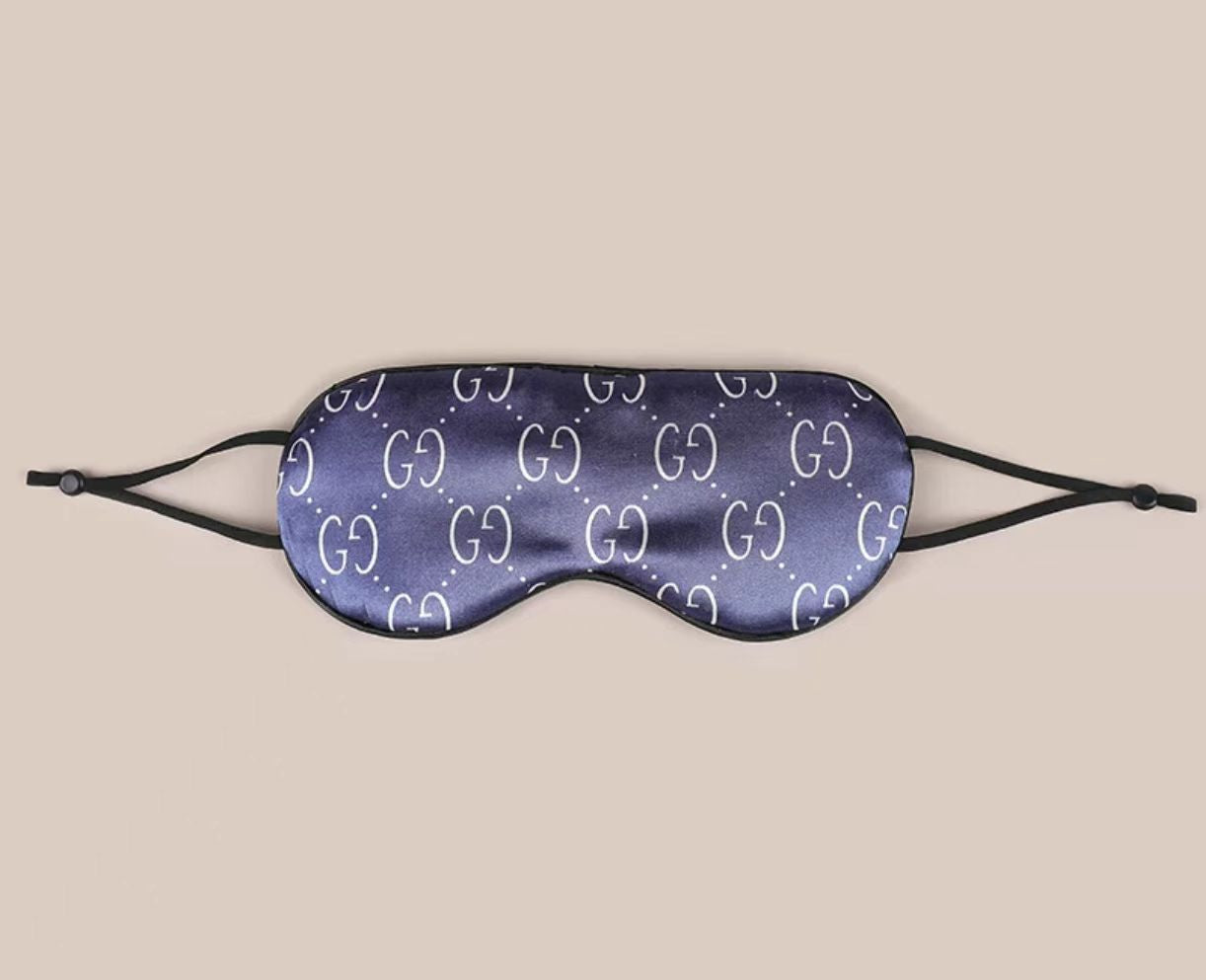 Silk Custom logo Eye Mask Colorful with Comfortable Elastic Lash Sleeping Eye Mask for Extension