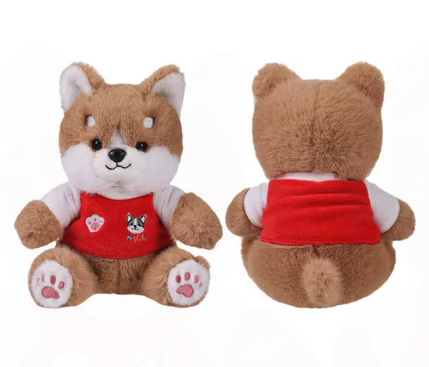 Customized Plushie Cute Soft Pug Bulldog Schnauzer Husky Mini Plush Toys Stuffed Animals Plush Dog Toys