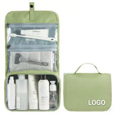 Neceser colgante personalizado para hombres y mujeres, organizador portátil de viaje para artículos de tocador de baño.