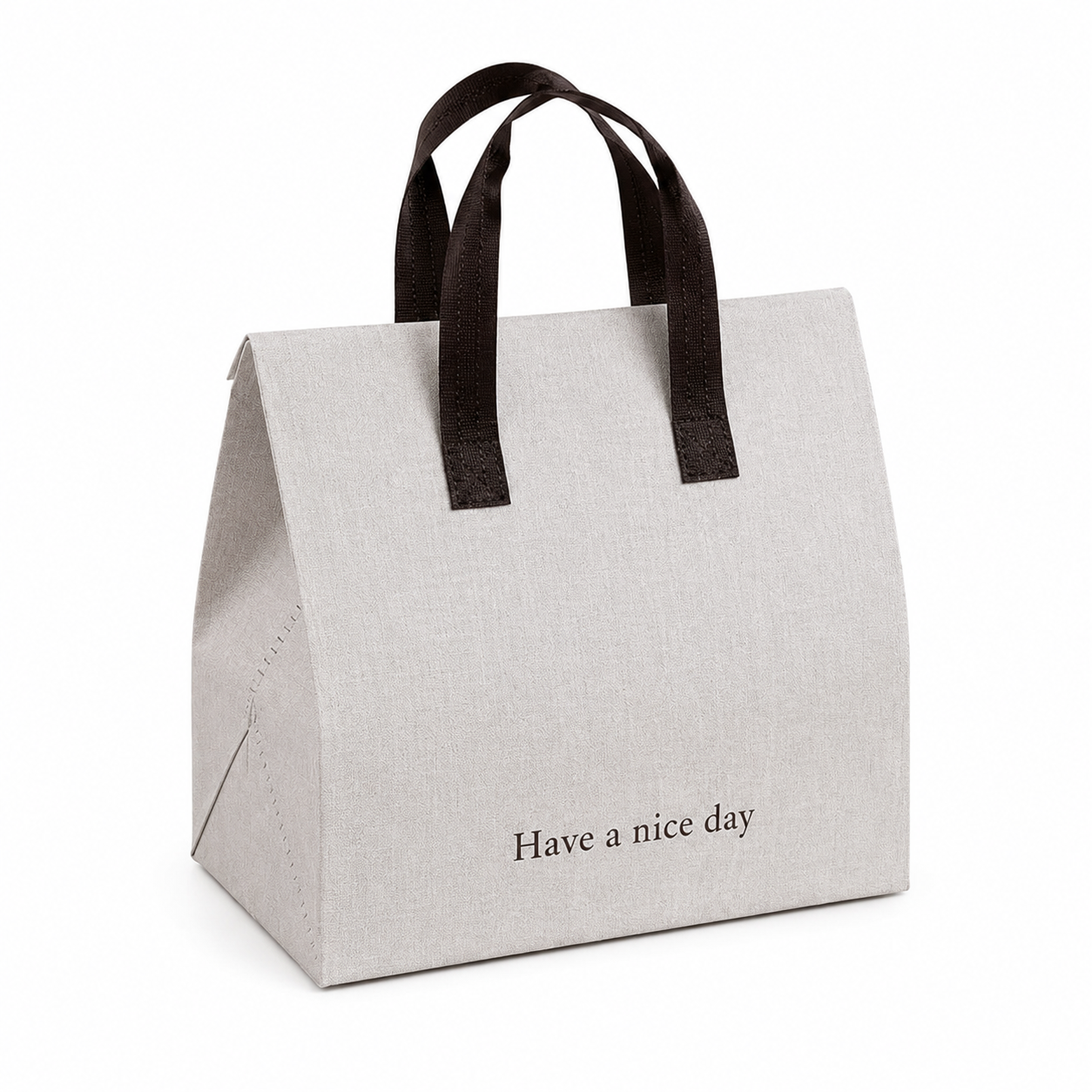 Custom Insulated Takeaway Bags with Aluminum Foil Lining – Non-Woven Food Delivery Bags for Restaurant & Beverage Packaging