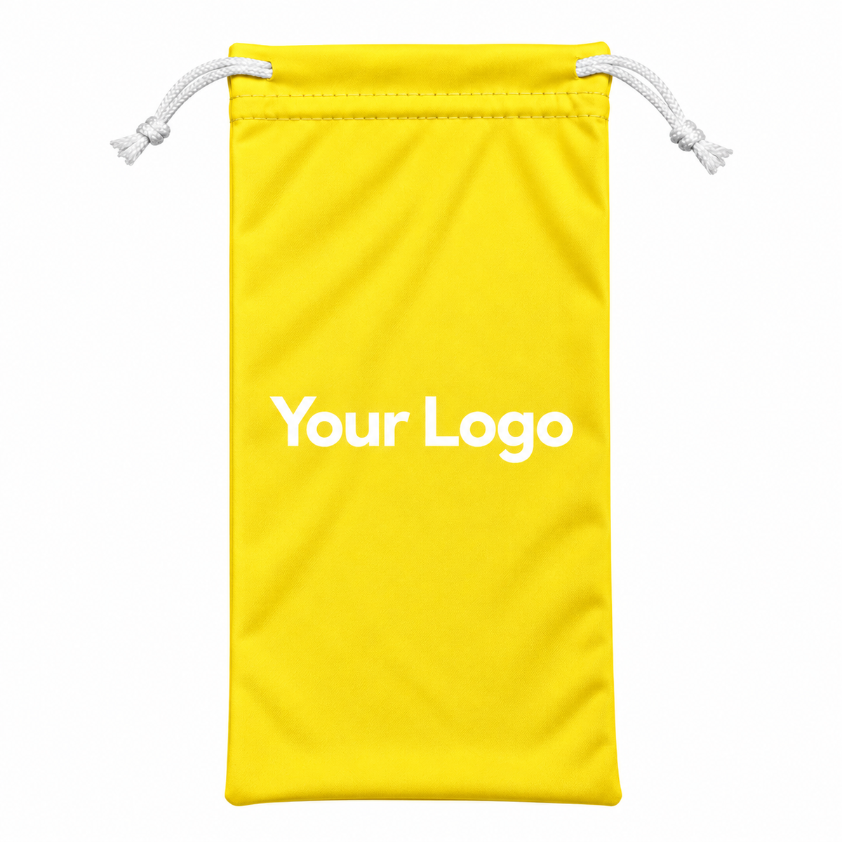Custom Microfiber Drawstring Sunglasses Pouch – Soft Eyeglass Storage Bag, Protective Glasses Case