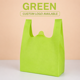 Custom Non-Wovent Bags with Logo – Reusable Shopping Bags for Grocery & Produce Stores