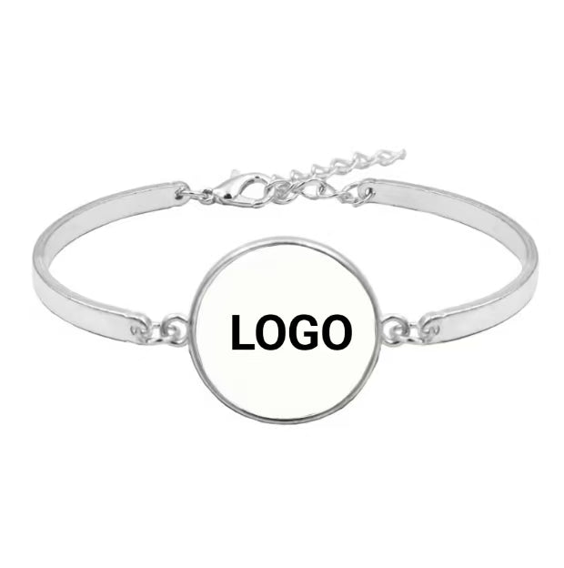 Custom Awareness Puzzle Bracelet Pieces Down Syndrome Survivor Butterfly  Ribbon Charm Bangle Bracelet