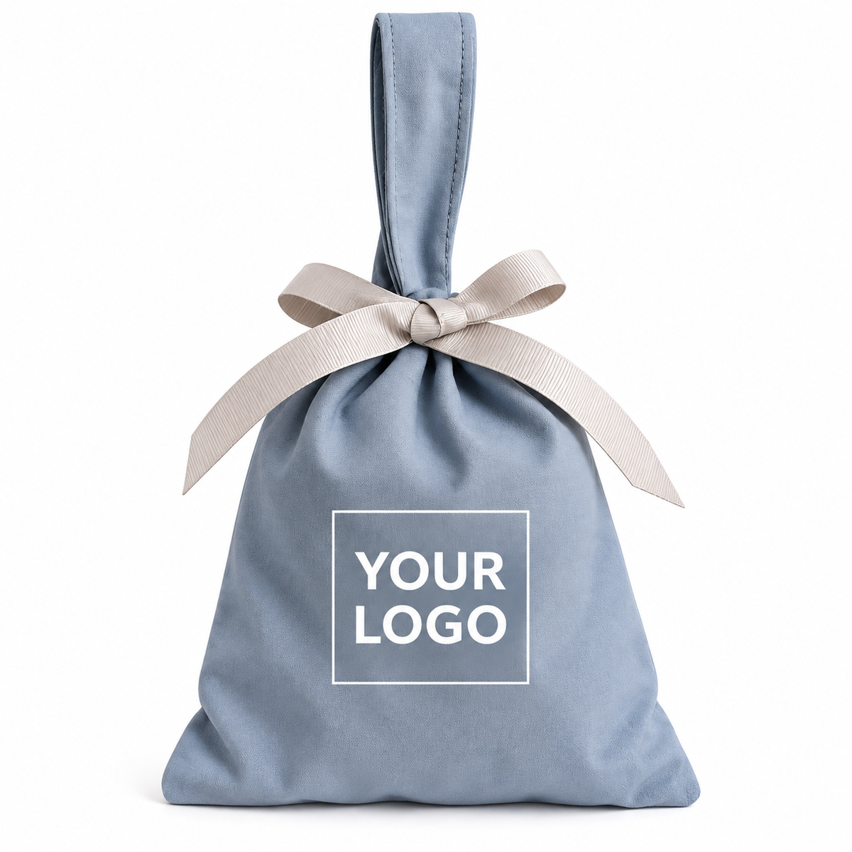 Custom Velvet Jewelry Pouch – Personalized Logo Wedding Favor & Gift Bag