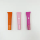 Squeeze Lip Balm Tubes Empty Soft Plastic Packaging Custom Logo Lip Gloss Tube Plastic Applicator
