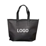 Bolsa de tela no tejida personalizada con cremallera y logotipo personalizado para tiendas de ropa, alimentos, uso industrial, impresión para embalaje de regalos.