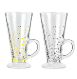 Taza de café irlandés con logotipo personalizado y asa para latte, ideal para chocolate caliente y bebidas de Arabia Saudita.