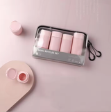 Custom PE Cosmetic Travel Set Empty Bottles for Shampoo Shower Gel Lotion & Face Cream