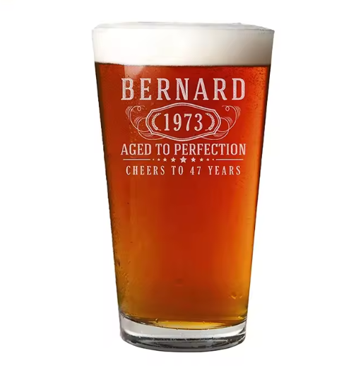 Vasos de cerveza de pared gruesa de 16 oz y 450 ml con logotipo personalizado al por mayor.