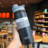 17oz Custom Double Wall Vacuum Flask Bottle Insulated Stainless Steel Water Bottle With New Lid