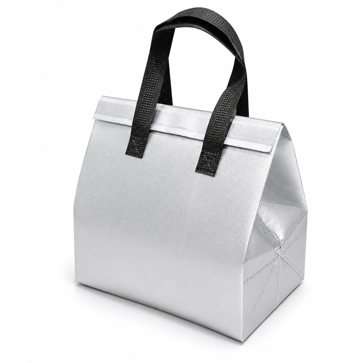 Custom Insulated Takeaway Bags with Aluminum Foil Lining – Non-Woven Food Delivery Bags for Restaurant & Beverage Packaging