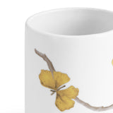 Portacepillos de dientes Butterfly Ginkgo Bath Collection - Porcelana